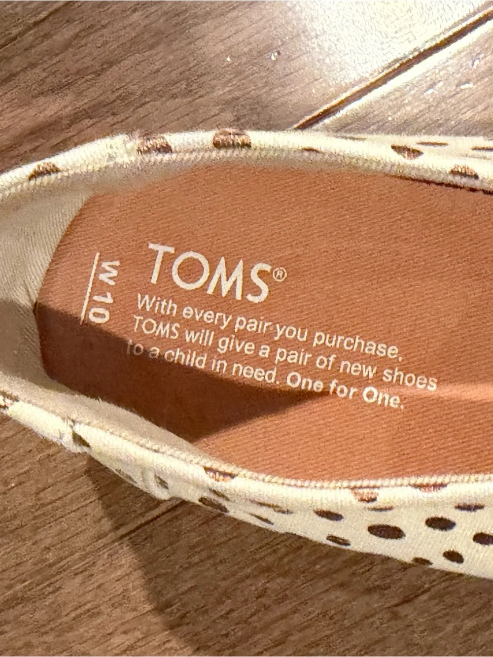 Toms classic slip